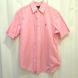 Polo Ralph Lauren Pink Short Sleeve Button Down 😎